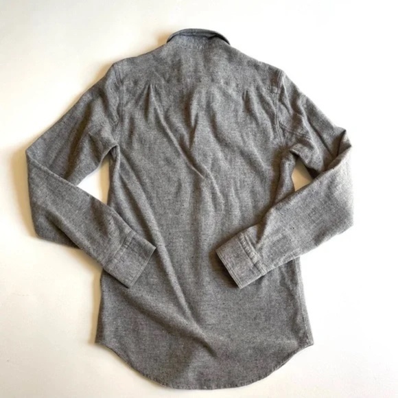 Unis New York Wool Linen Gray flannel size small - Picture 8 of 8